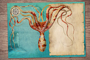 Ocean Scrapbooking Kit, an Illustration by Secret Helper (Thumbnail 7 of 9)