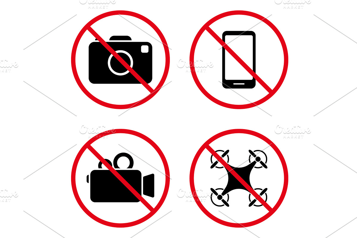 Stop sign Icons, an Object Illustration by Vector Creator