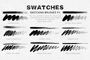 Charcoal Procreate Brushes, a Brush Add-On by MiksKS (Thumbnail 8 of 9)