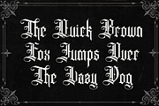 King Butcher, a Blackletter Font by dansdesign (Thumbnail 5 of 6)
