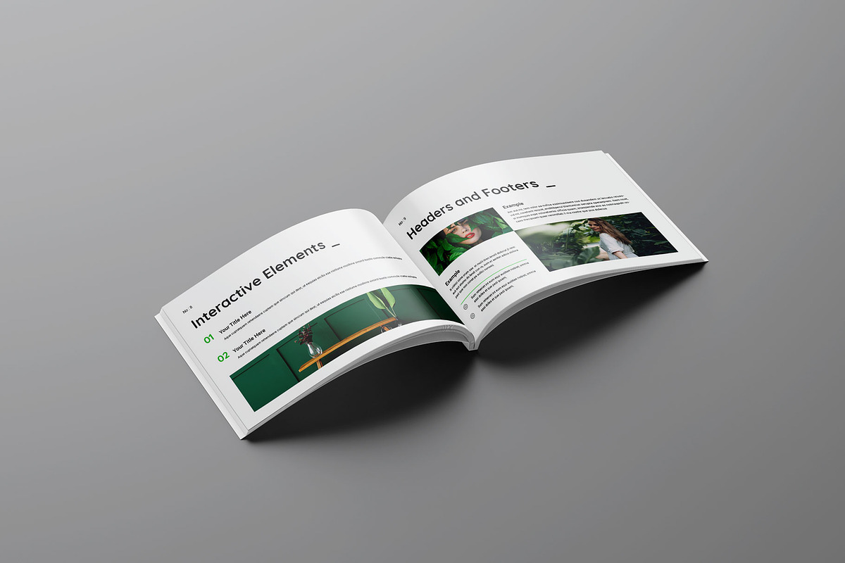 E-Book Layout Landscape, a Magazine Template by Seeing-art (Photo 5 of 10)