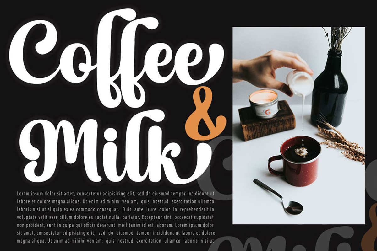 Vintage Chocolate Script, a Script Font by Madjack.font (Photo 4 of 10)
