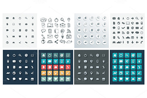 Universal Icons For Web and Mobile