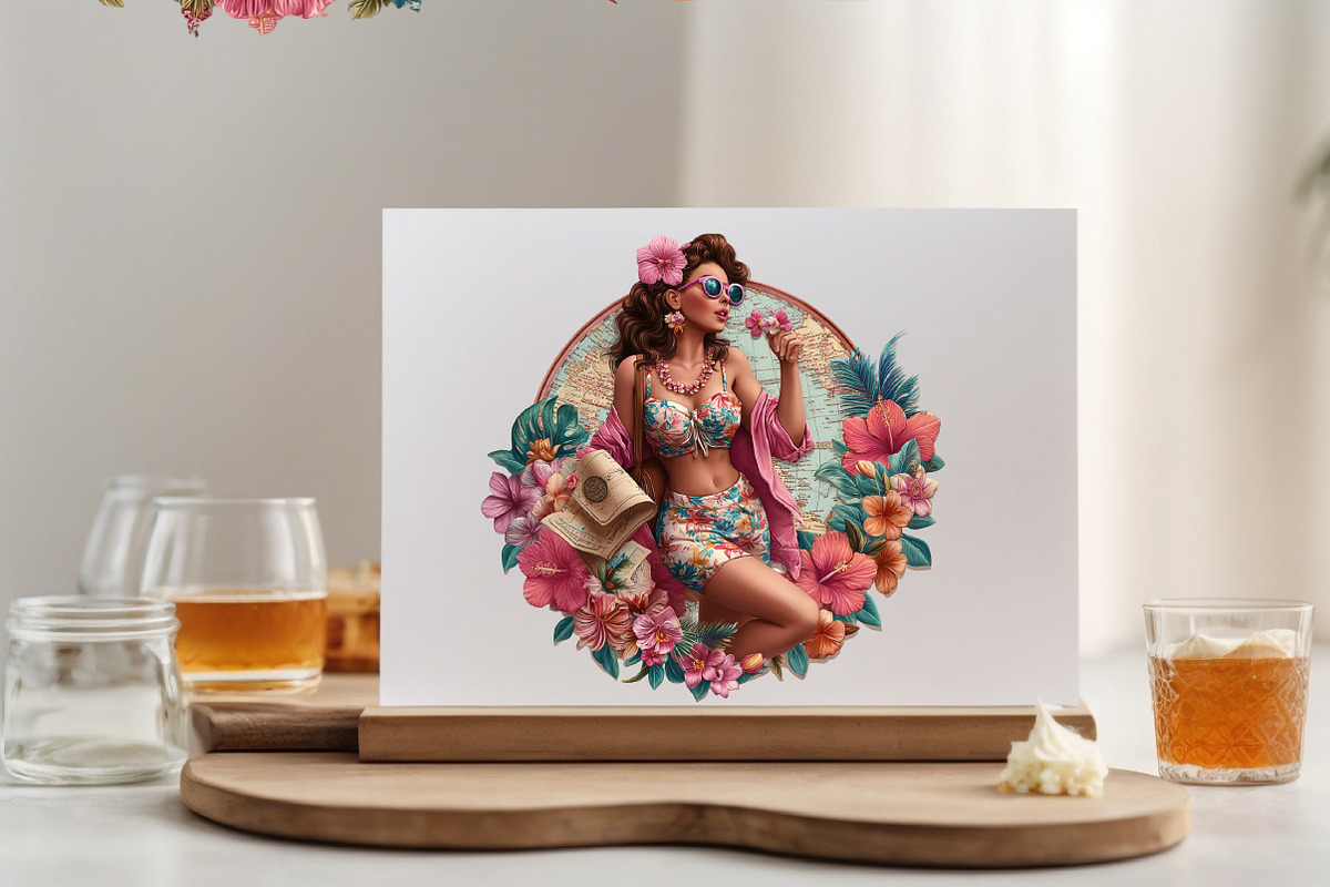 Summer Hawaii Clipart Bundle., an Illustration by SVGArt (Photo 4 of 9)