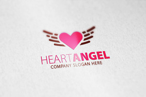 Heart Angel Logo