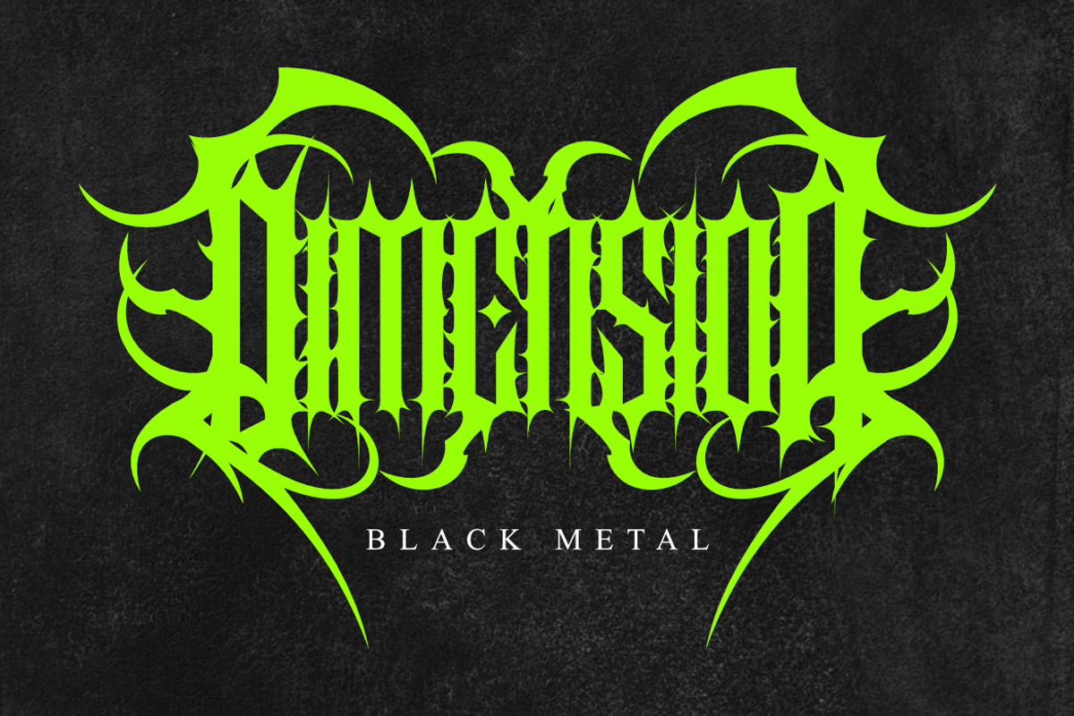 Morvakh - Death Metal Font, a Symbol Font by Masyafi Studio (Photo 6 of 9)