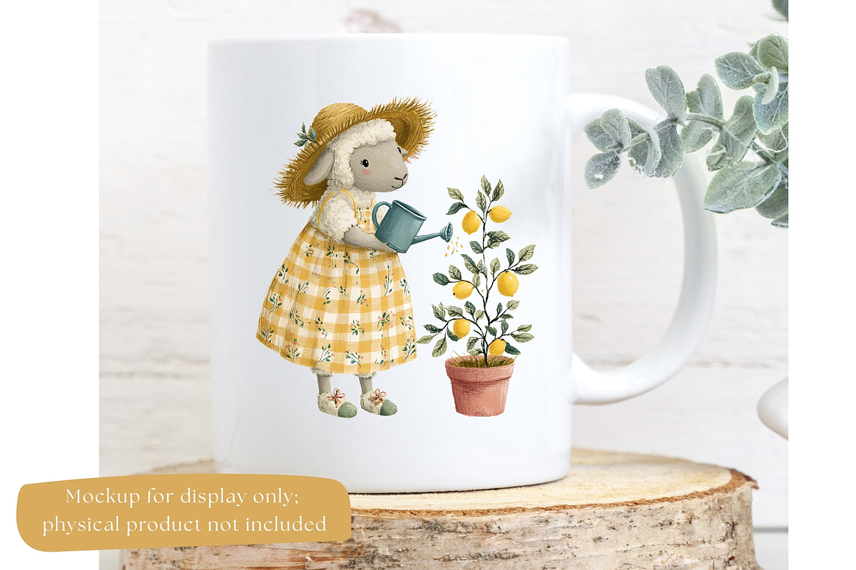 Floral Spring Animals Clipart, Goose, an Animal Illustration by Nicole Branger Art (Photo 16 of 22)