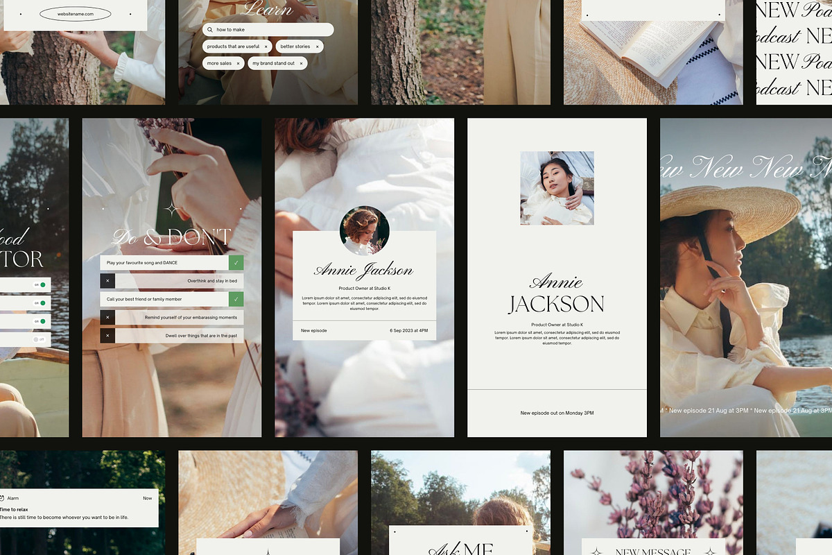 Minimalist Instagram Bundle CANVA, a Social Media Template by Studio K (Photo 4 of 10)
