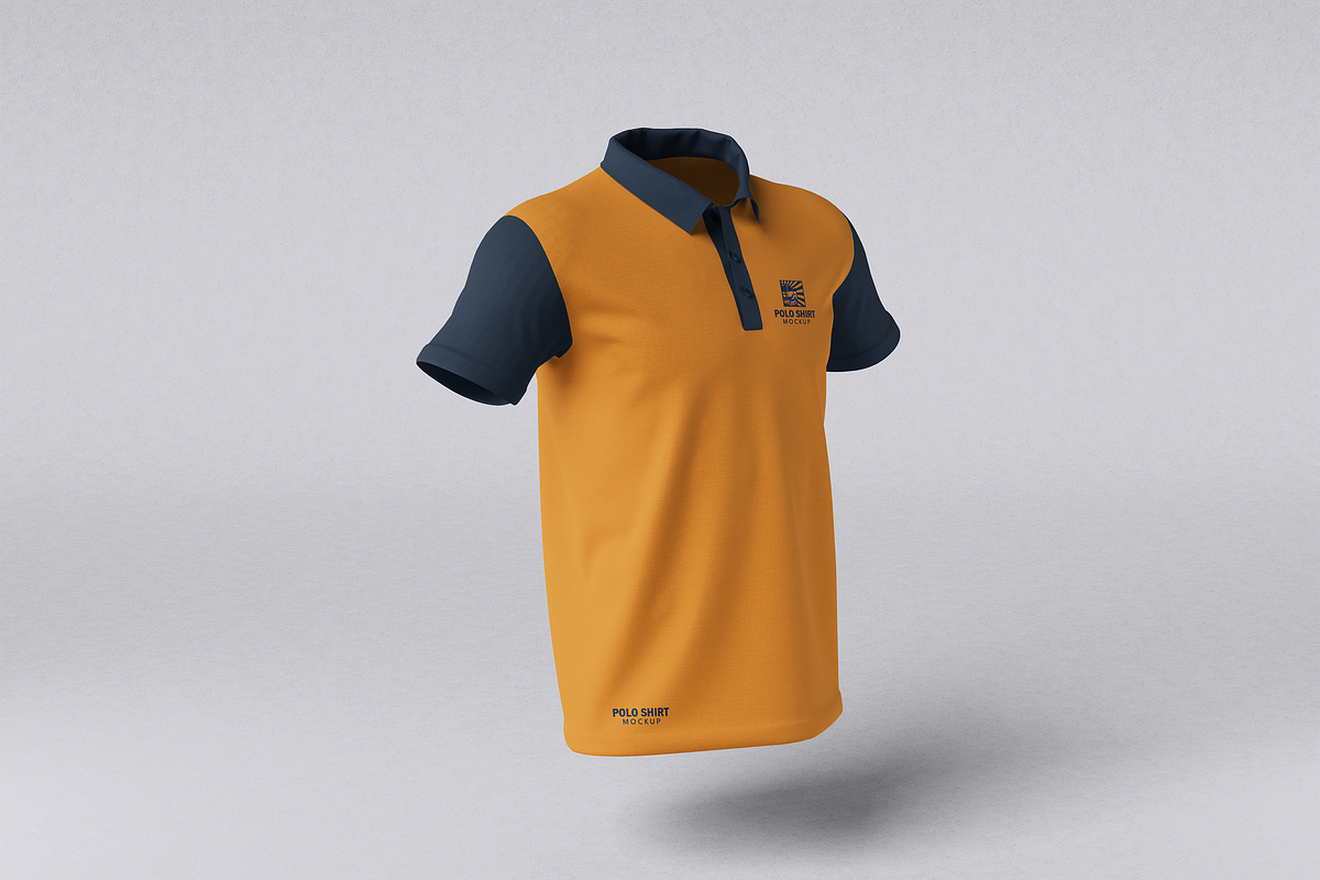 Polo Shirt Mockup, a Shirt Mockup by xavier_studio (Photo 4 of 5)