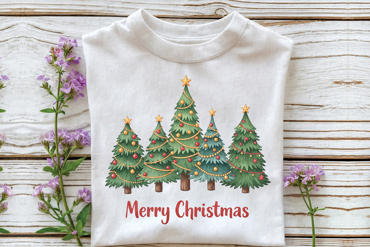 Merry Christmas PNG, an Illustration by Craft Nest (Photo 3 of 6)