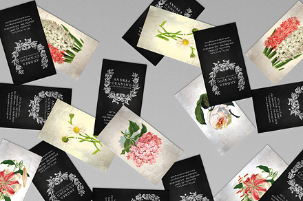 Oh Flower Business Card - PSD