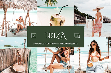 10 Ibiza Summer Lightroom Presets