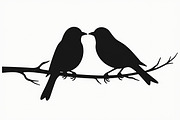 Bird Silhouette design bundle, an Illustration by Designs_River (Thumbnail 2 of 13)