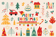 COZY Merry Christmas Bundle, a Decorative Illustration by Ninos Mandala (Thumbnail 1 of 9)