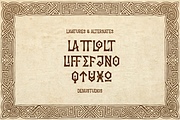 North Eternal | Runic Display Font, a Blackletter Font by Denustudios (Thumbnail 11 of 11)