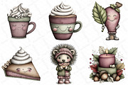 Whimsical Thanksgiving Clipart Bundl, an Illustration by DreamPrint404 (Thumbnail 2 of 7)