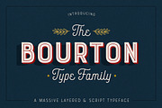 Bourton Typeface, a Sans Serif Font by Kimmy Design (Thumbnail 1 of 9)