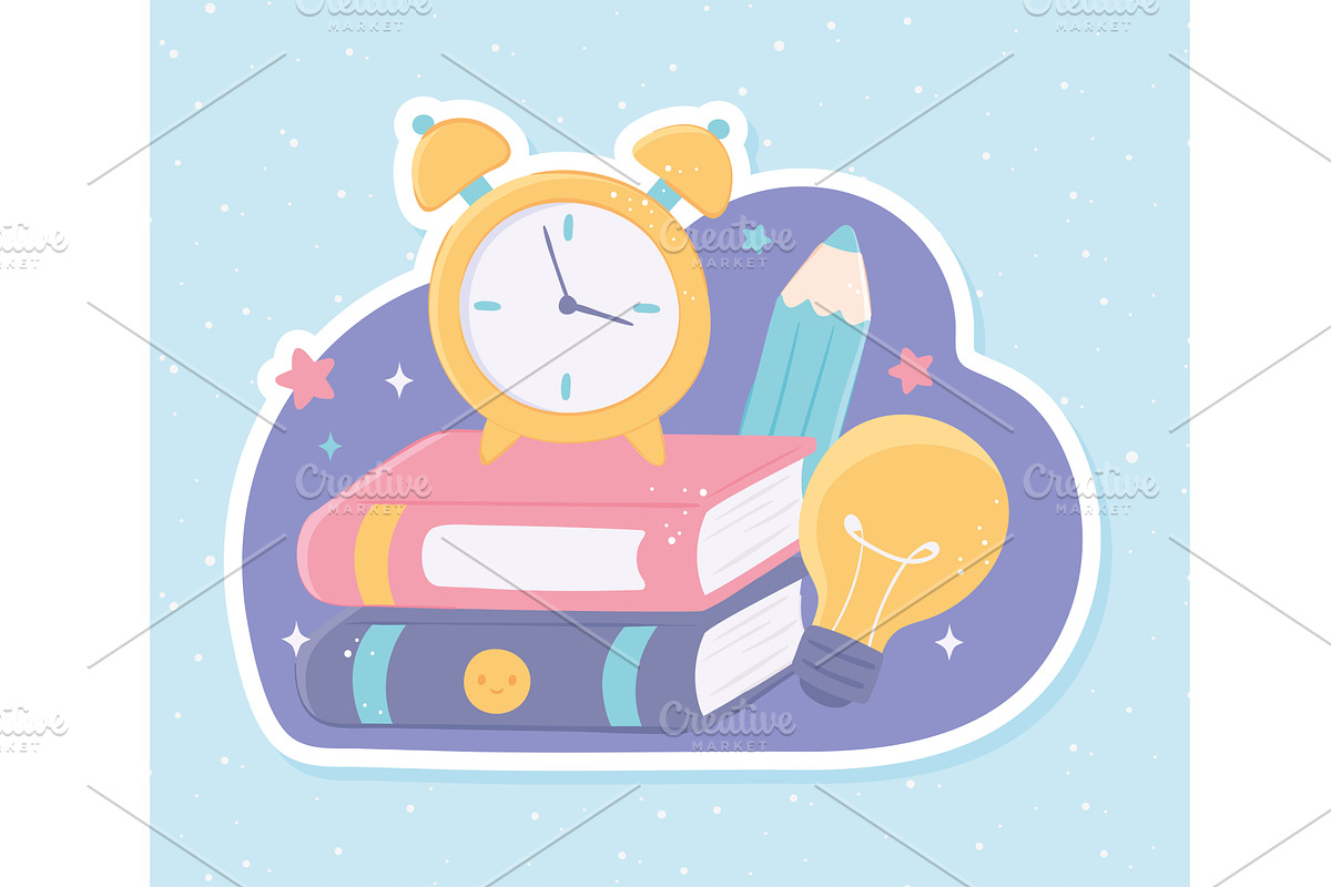 school education objects, an Education Illustration by studiogstock