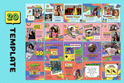 90s Summer Instagram Template, a Social Media Template by muhisya (Thumbnail 6 of 14)