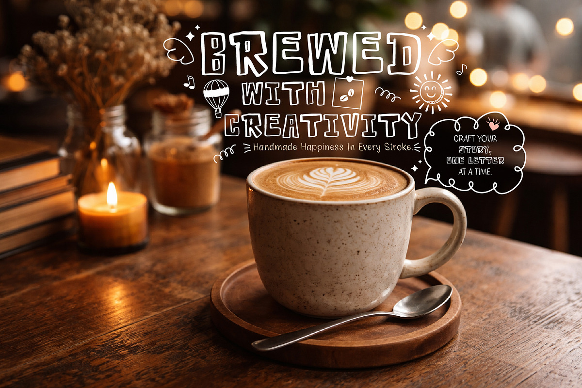 Funstroke, a Handwritten Font by BBtypeStudios (Photo 4 of 13)