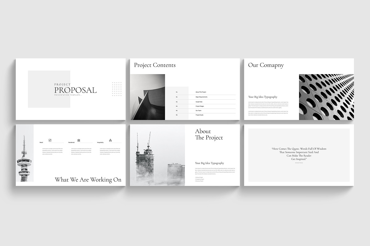 Project Proposal Presentation Layout, a Presentation Template by ...