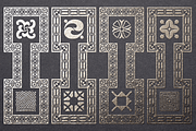 MFC Distinto Borders, a Symbol Font by Monogram Fonts Co. (Thumbnail 1 of 6)