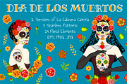 Dia de los Muertos Catrina, an Illustration by Sveta Aho (Thumbnail 1 of 3)
