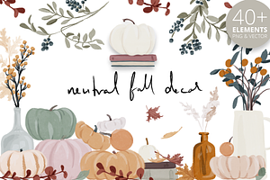 Neutral Fall Decor