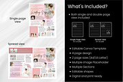 Wedding Canva Newsletter Template, an Email Template by PixelCraft (Thumbnail 6 of 16)