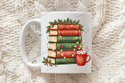 All Booked for Christmas PNG Clipart, an Illustration by Libby Wishes (Thumbnail 3 of 8)