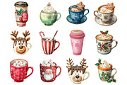 Cute Christmas Coffee Sublimation, a Graphic by CitraGraphics (Thumbnail 2 of 4)