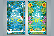 Summer Banner and Voucher Set, a Poster Template by Propylparaben (Thumbnail 6 of 6)