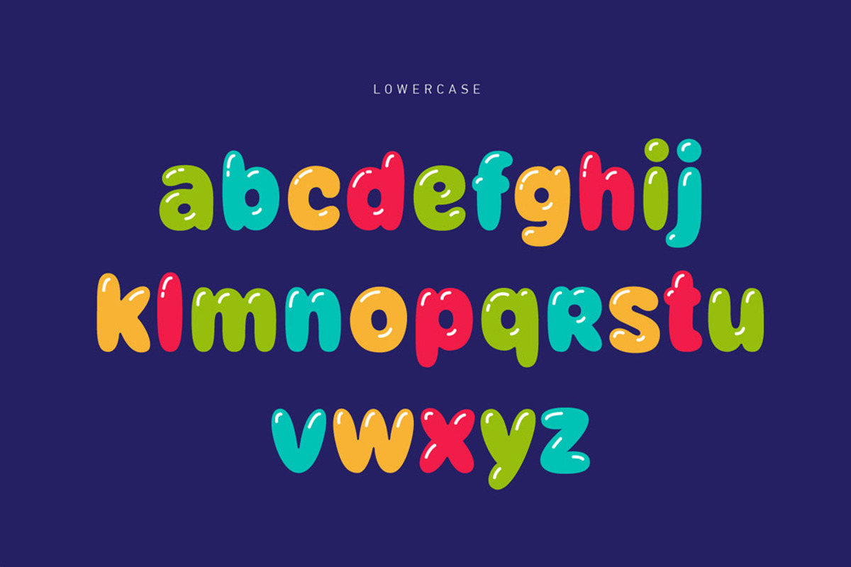 Balloon Typeface preview 4