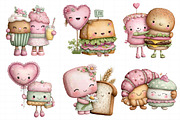 Bread Friends Clipart, an Illustration by Daily.Designs (Thumbnail 6 of 7)