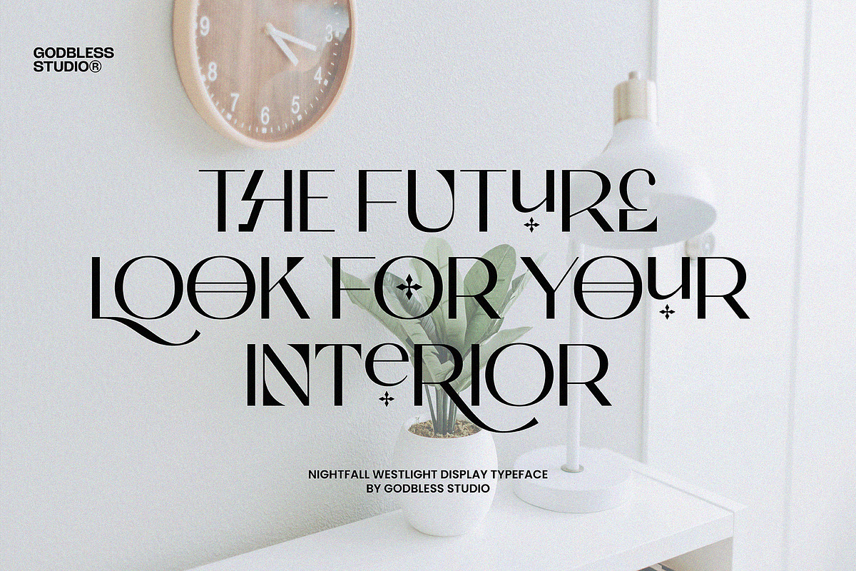 Nightfall Westlight, a Sans Serif Font by Godbless Studio (Photo 6 of 15)