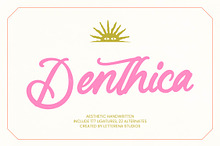 Denthica Aesthetic Handwritten