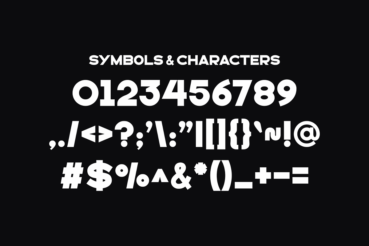 Maskut - Modern Font, a Sans Serif Font by lelevien (Photo 2 of 5)