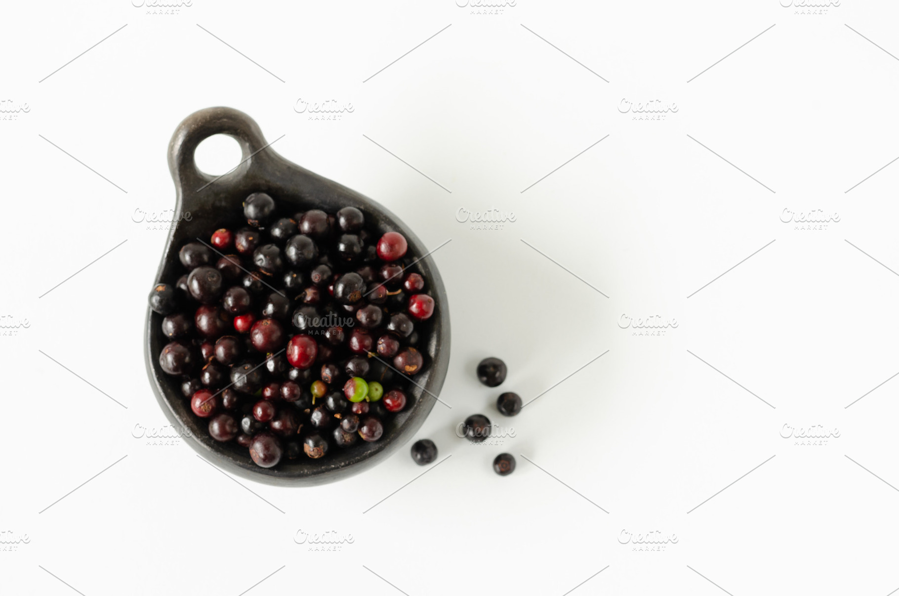Berries of agraz in bowl featuring vaccinium meridionale, agraz, and bilberry, a Food & Drink Photo by Mineko
