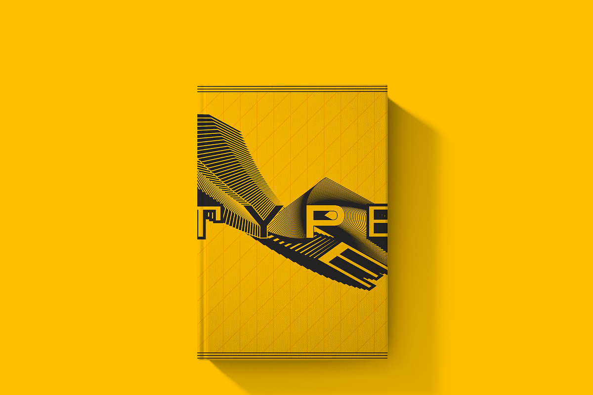 Modern Optical Typography Poster Set, a Poster Template by NJ Himel (Photo 11 of 40)