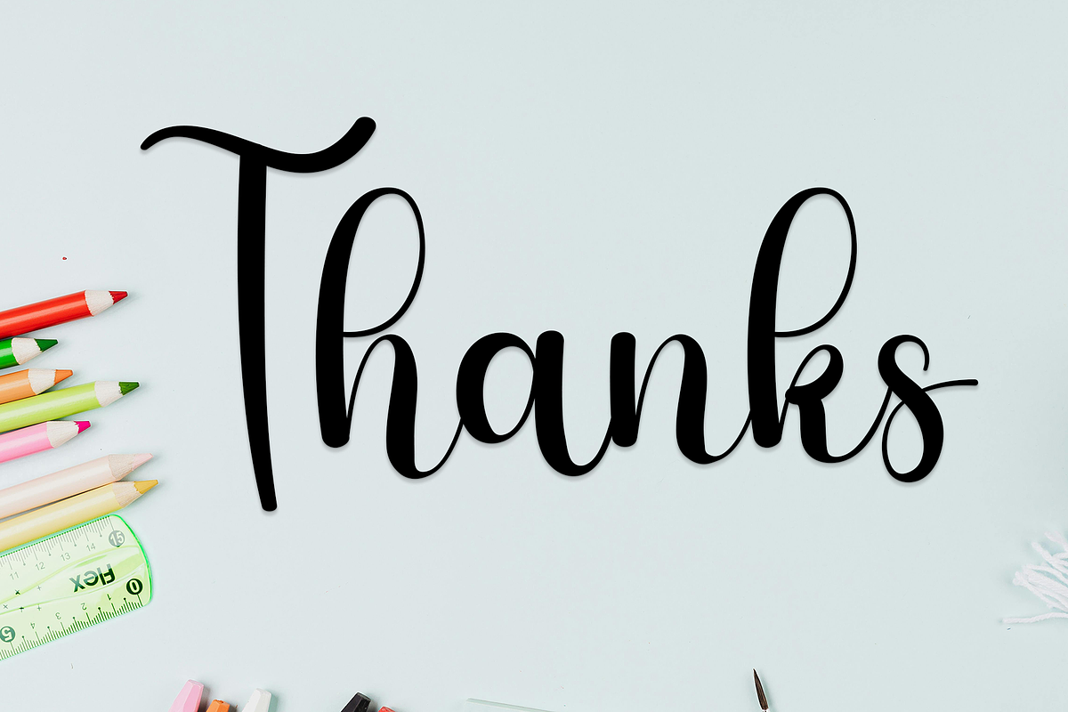 HappyAutumn, a Handwritten Font by InermediaSTUDIO (Photo 5 of 8)