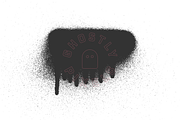 Spray Paint Drips, a Texture Graphic by GhostlyPixels (Thumbnail 7 of 13)