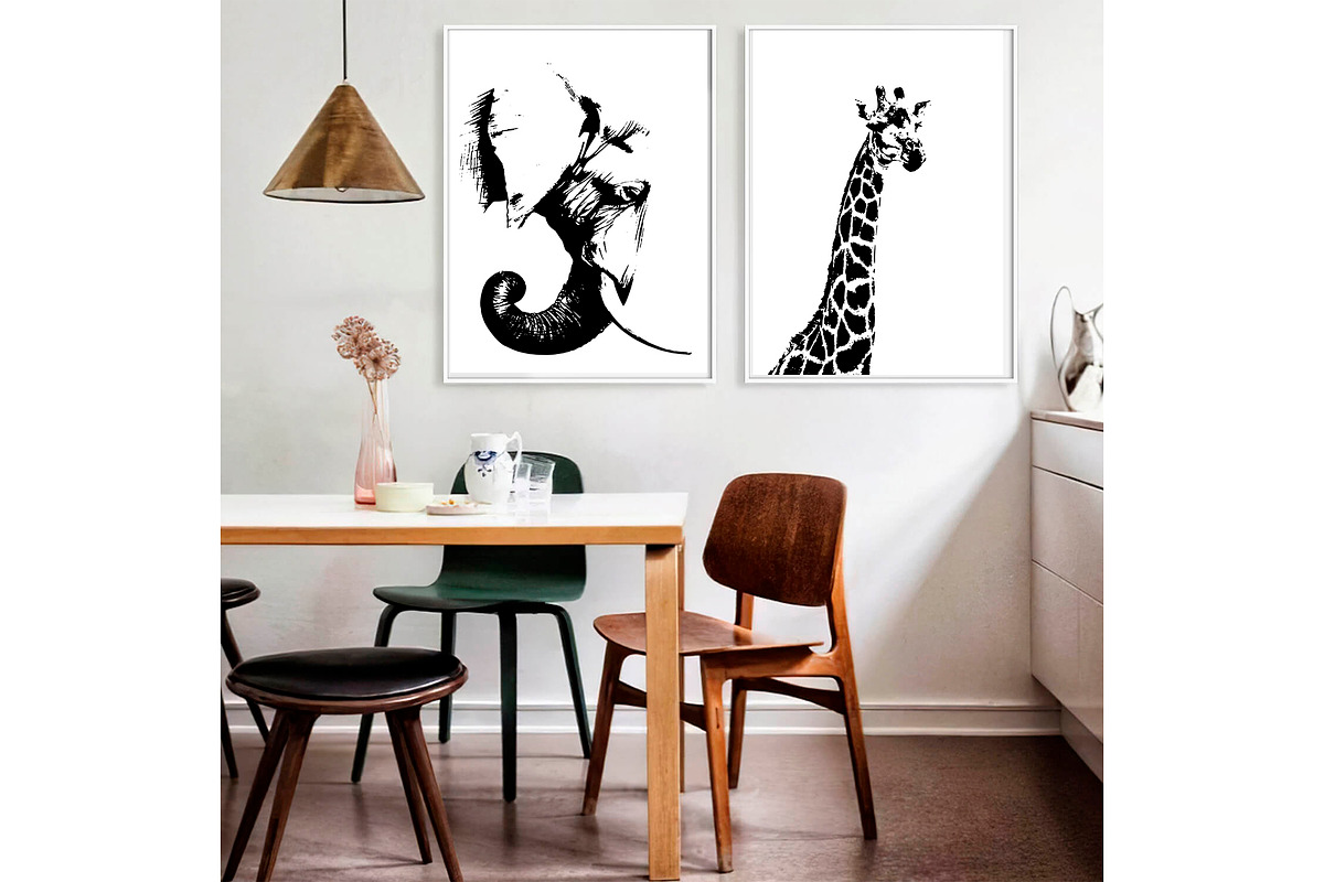50 wild animals vector part 3, an Animal Illustration by AnastasiyaOleynik (Photo 2 of 9)