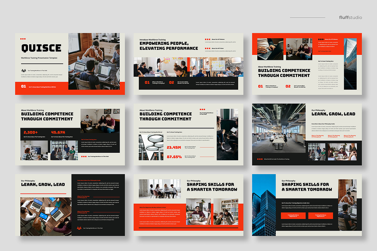 Workforce Training Powerpoint, a Presentation Template by fluffstudio (Photo 2 of 4)
