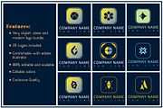 20 Iconic Logo Bundle, a Branding & Logo Template by CraftingStudio (Thumbnail 2 of 12)