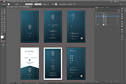 Oceana - Exclusive Business Cards, a Business Card Template by Ctrl space studio (Thumbnail 7 of 9)
