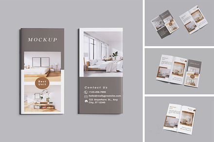 DL Brochure Mockup