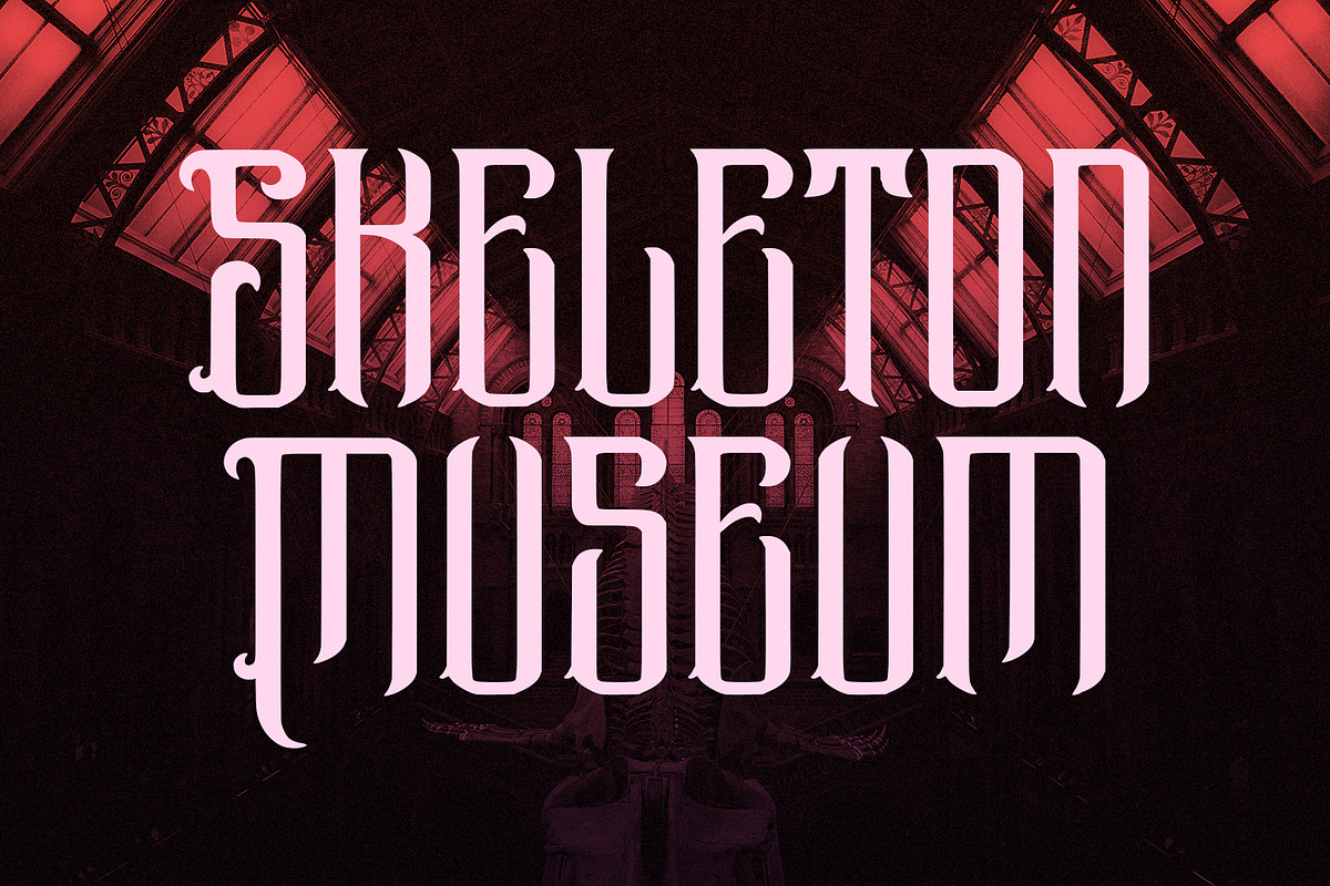 Thorkov Blackletter Display Font, a Blackletter Font by Maulana Creative (Photo 2 of 8)