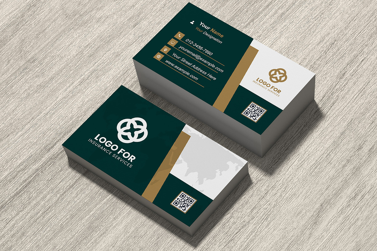 Editable Clean Business Card PSD preview 7