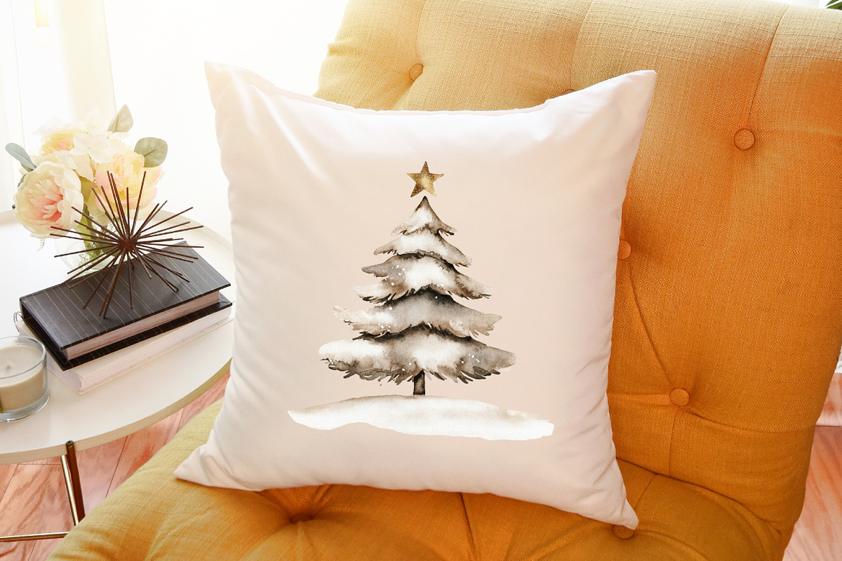 Aesthetic Christmas Clipart, an Illustration by Sublimation Artist (Photo 6 of 6)