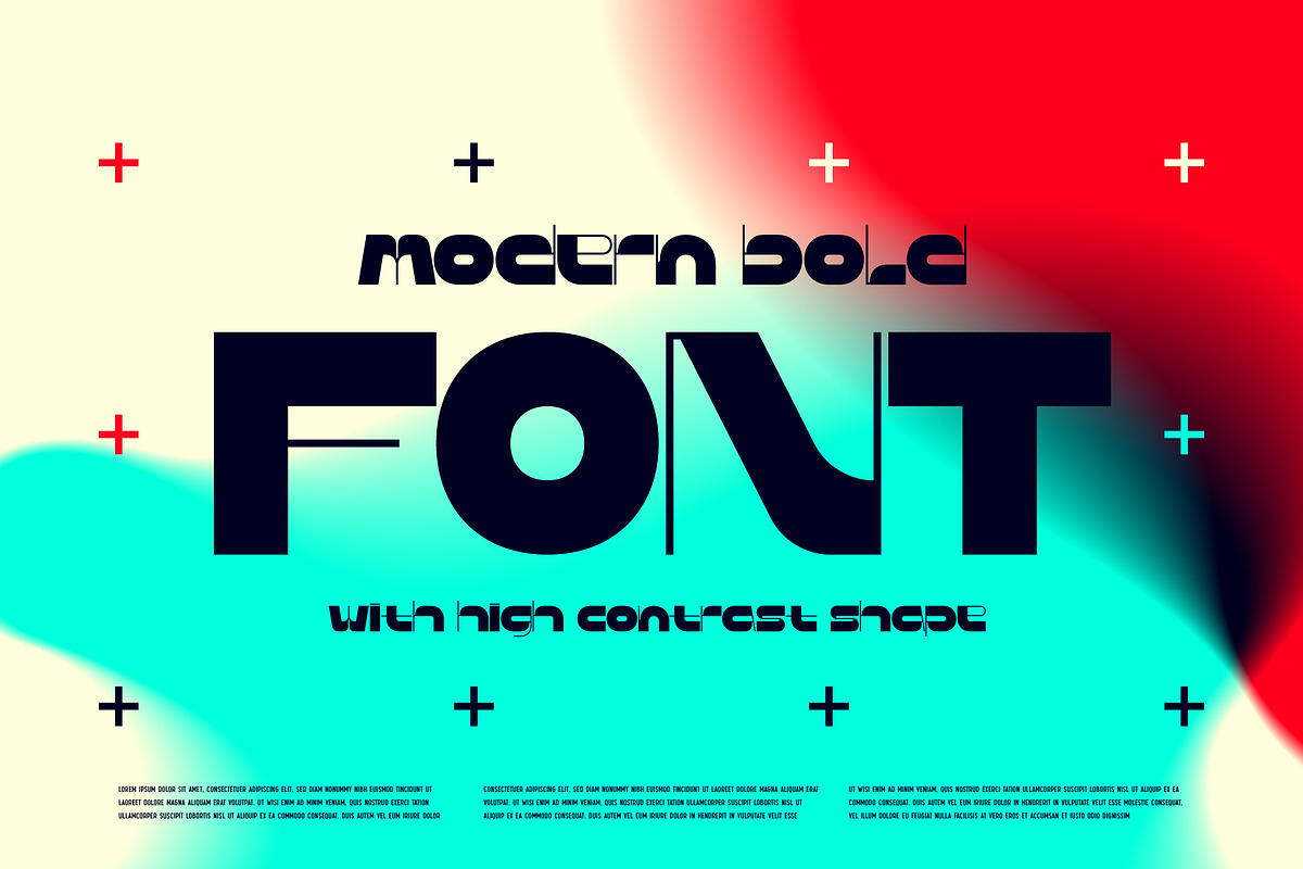 Rigid Core — Modern Font, a Sans Serif Font by Gleb Guralnyk (Photo 3 of 6)